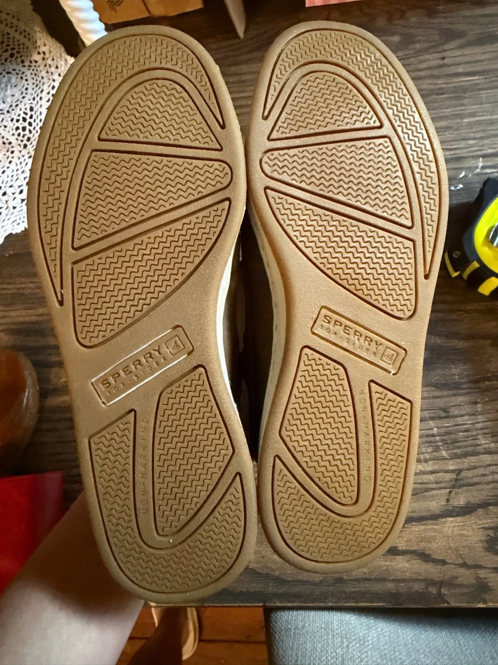 Sperry Kids Brown Leather Boat Shoes